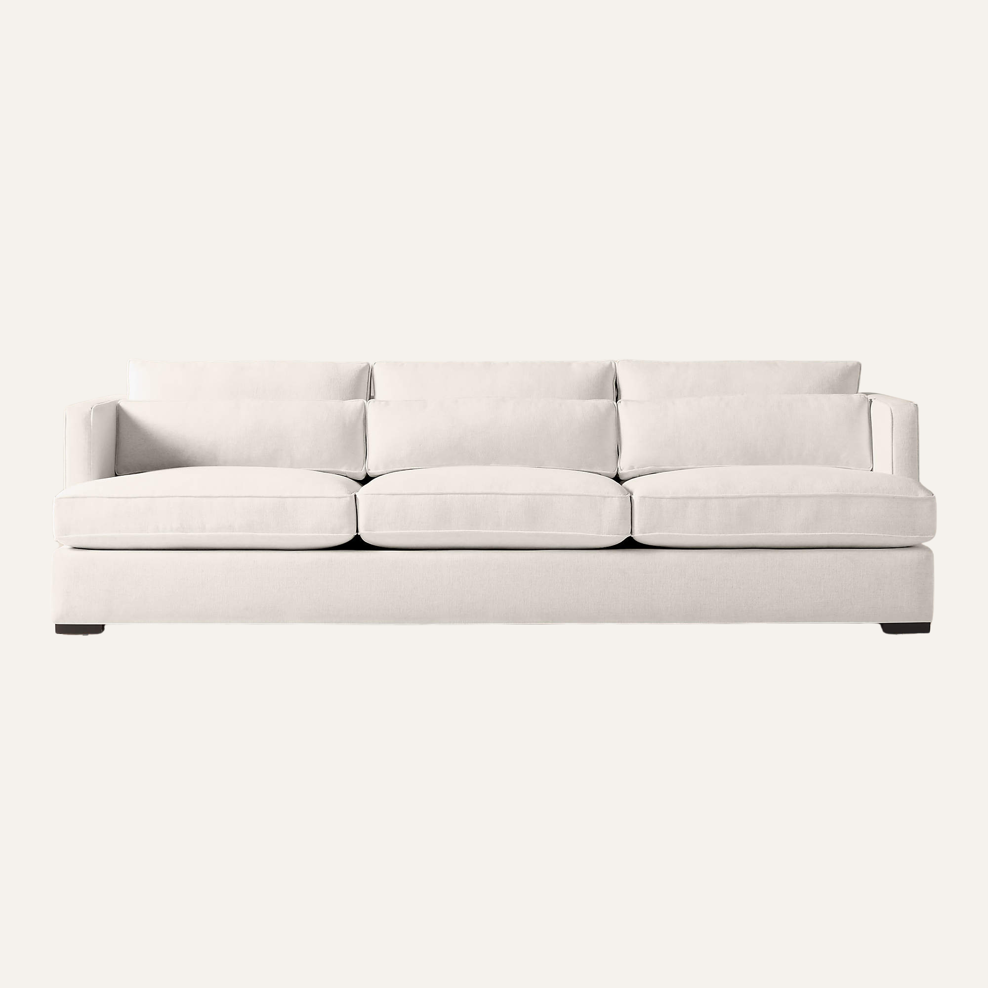 Eastman Performance Fabric Sofa Cloud White | 105"