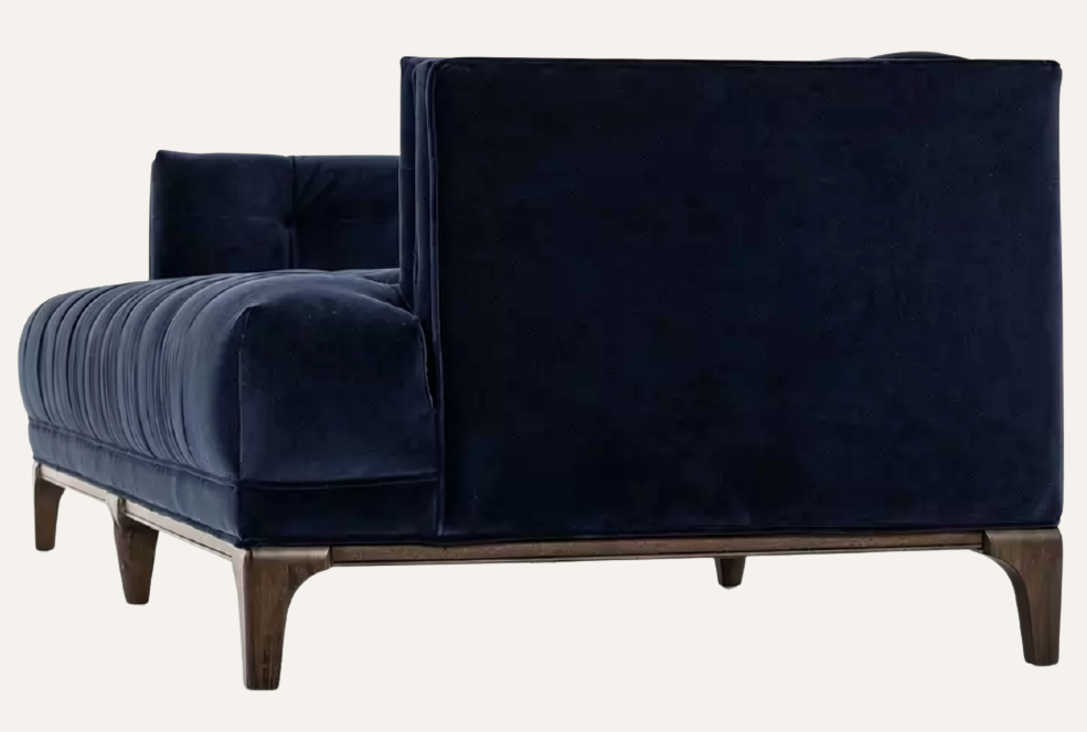 Dylan Mid-Century Sofa — Sapphire Navy | 91"