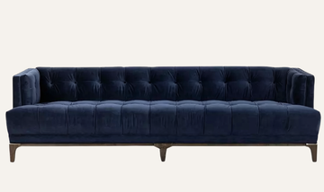 Dylan Mid-Century Sofa — Sapphire Navy | 91"